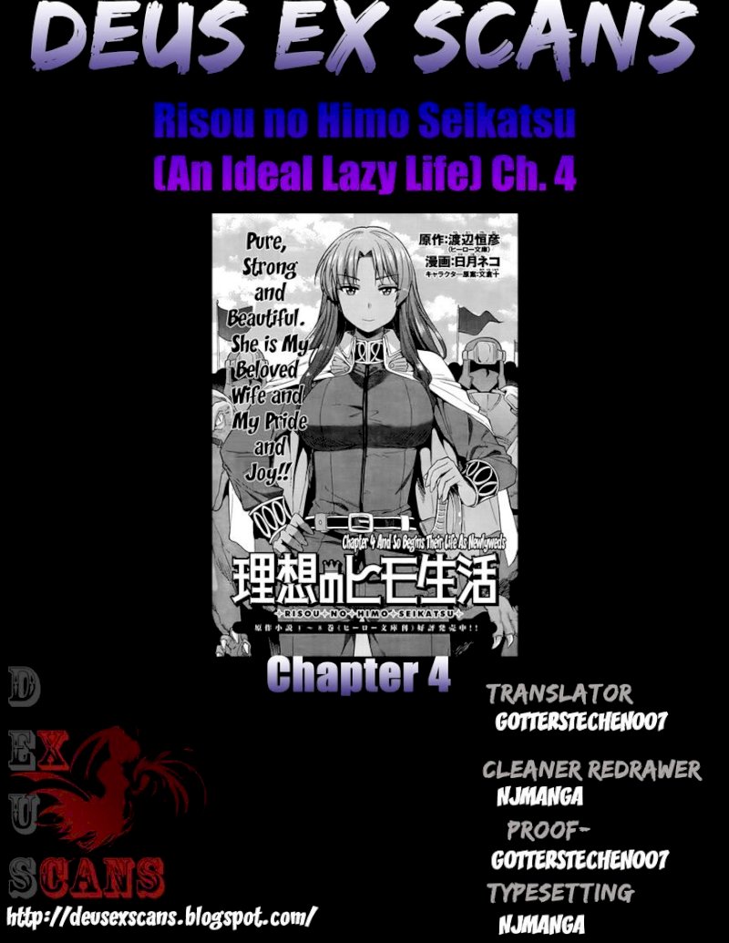 Page 34 of Chapter 4 : The Wedding Has Ended, But: Risou no Himo Seikatsu