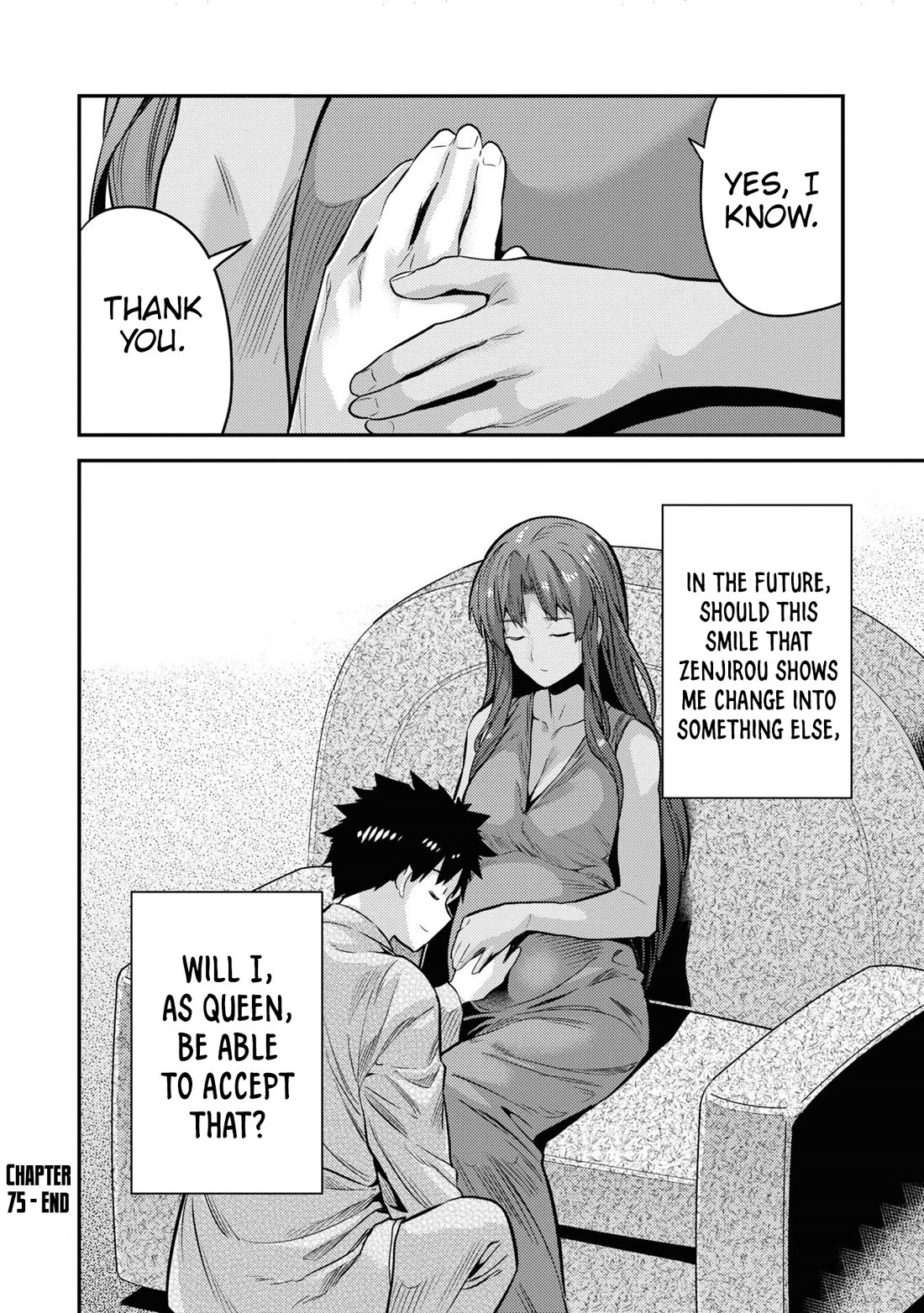 Page 36 of Chapter 75: Risou no Himo Seikatsu
