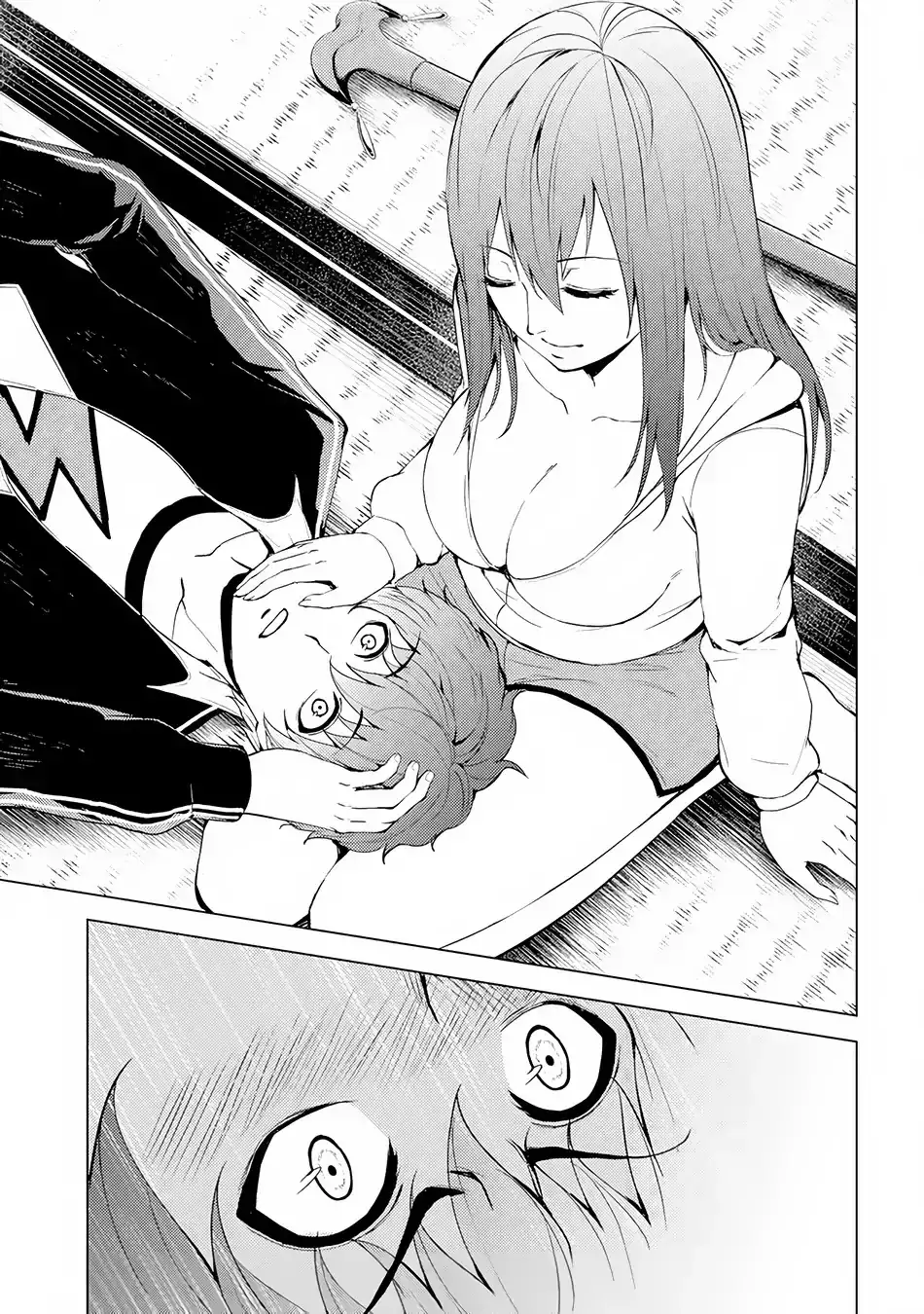 Page 8 of Chapter 14.1: Ore no Genjitsu wa Renai Game?? ka to Omottara Inochigake no Game datta