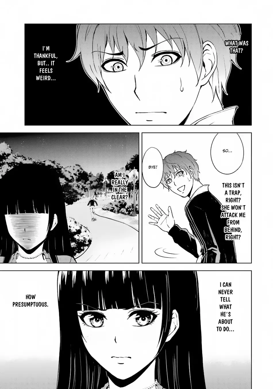 Page 5 of Chapter 16.1: Ore no Genjitsu wa Renai Game?? ka to Omottara Inochigake no Game datta