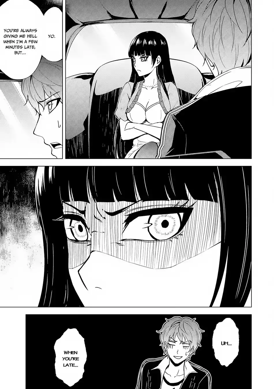 Page 4 of Chapter 21.1: Ore no Genjitsu wa Renai Game?? ka to Omottara Inochigake no Game datta