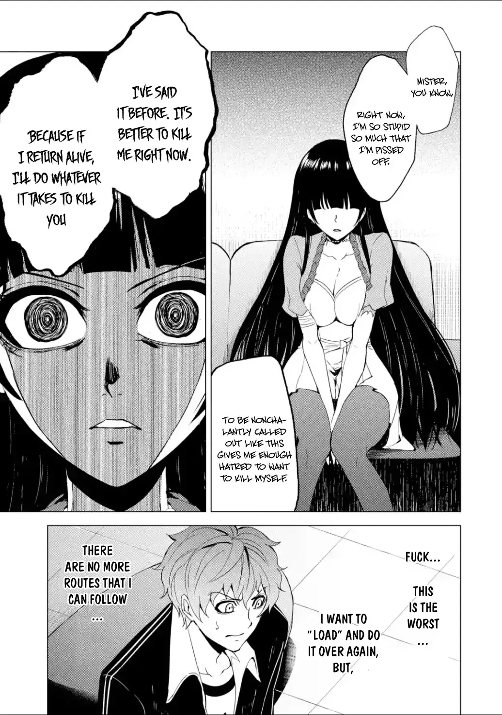 Page 10 of Chapter 25.1: Ore no Genjitsu wa Renai Game?? ka to Omottara Inochigake no Game datta