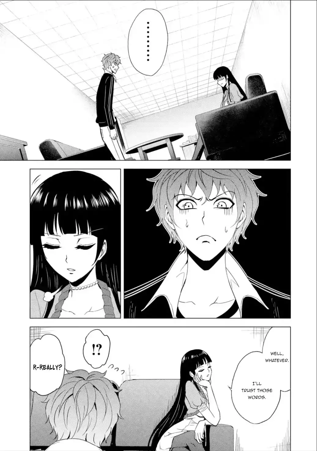 Page 19 of Chapter 25.1: Ore no Genjitsu wa Renai Game?? ka to Omottara Inochigake no Game datta