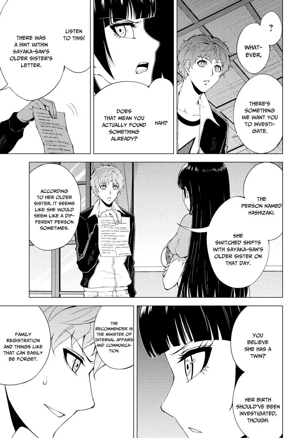Page 24 of Chapter 28.2: Ore no Genjitsu wa Renai Game?? ka to Omottara Inochigake no Game datta