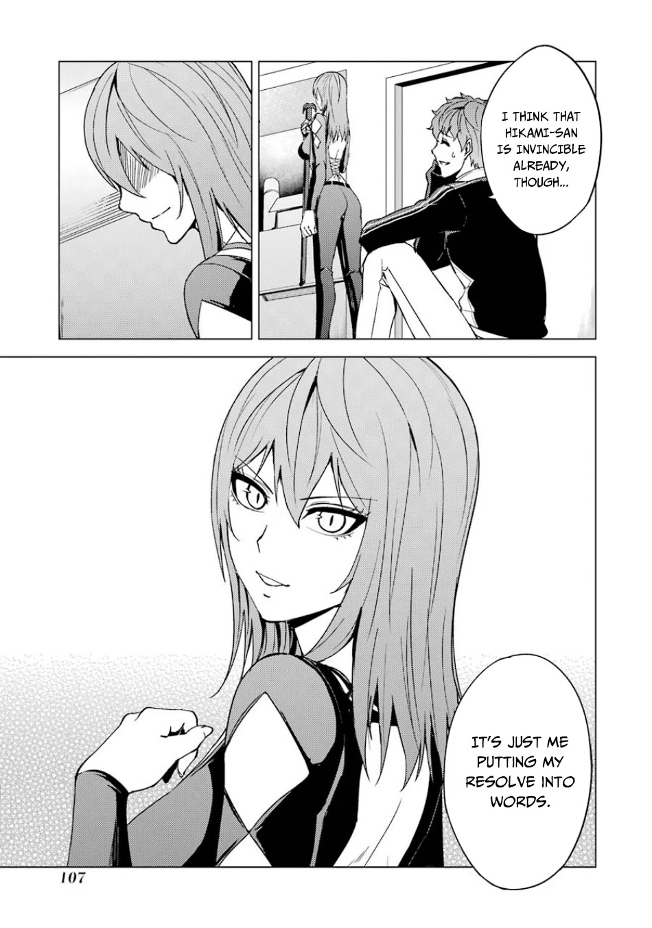 Page 8 of Chapter 35: Ore no Genjitsu wa Renai Game?? ka to Omottara Inochigake no Game datta
