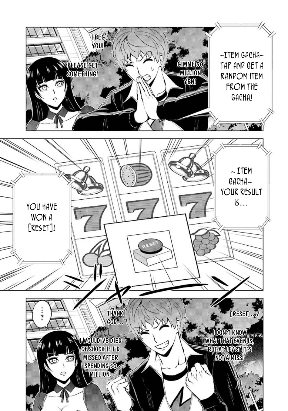 Page 7 of Chapter 36: Ore no Genjitsu wa Renai Game?? ka to Omottara Inochigake no Game datta