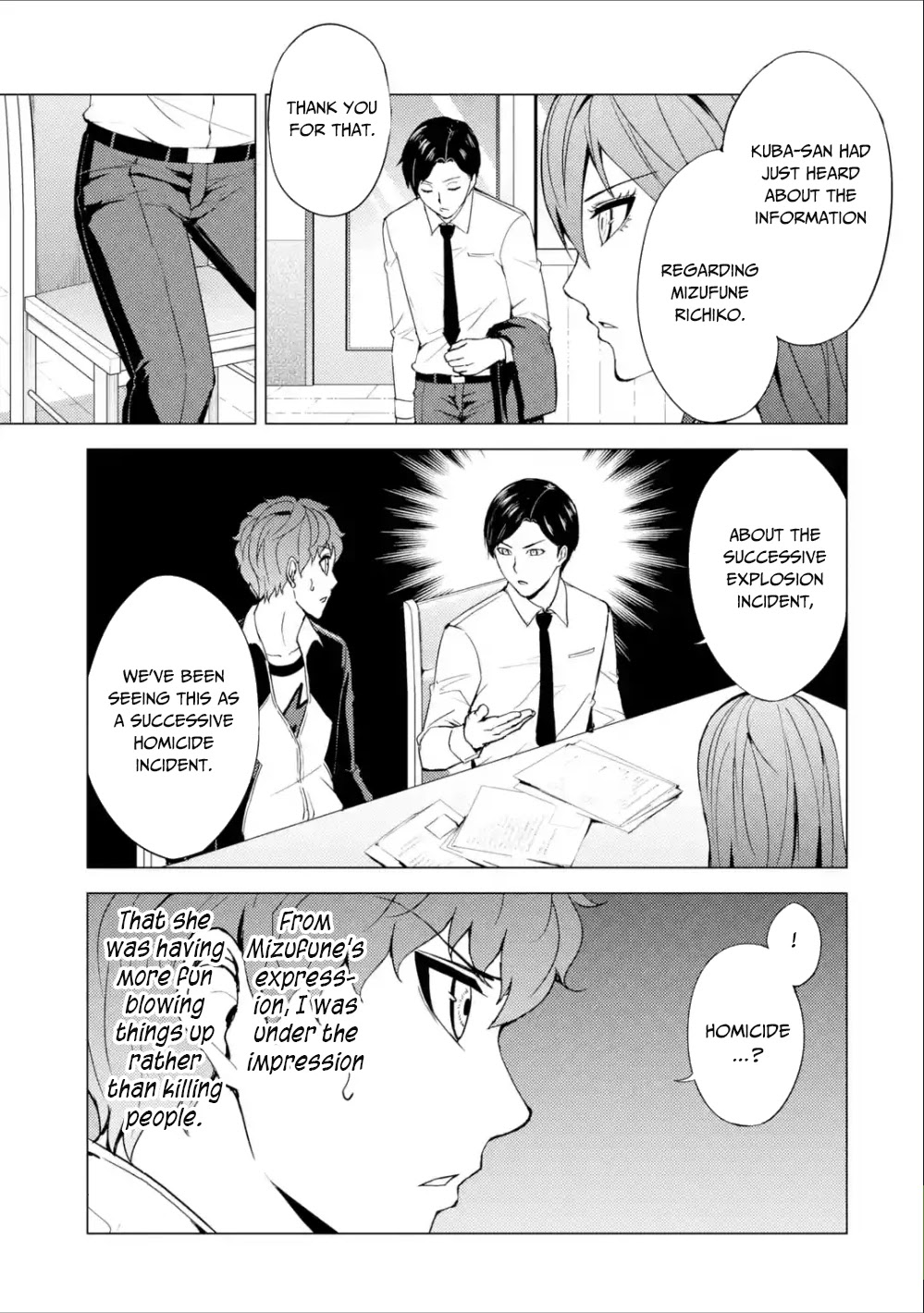 Page 19 of Chapter 37: Ore no Genjitsu wa Renai Game?? ka to Omottara Inochigake no Game datta