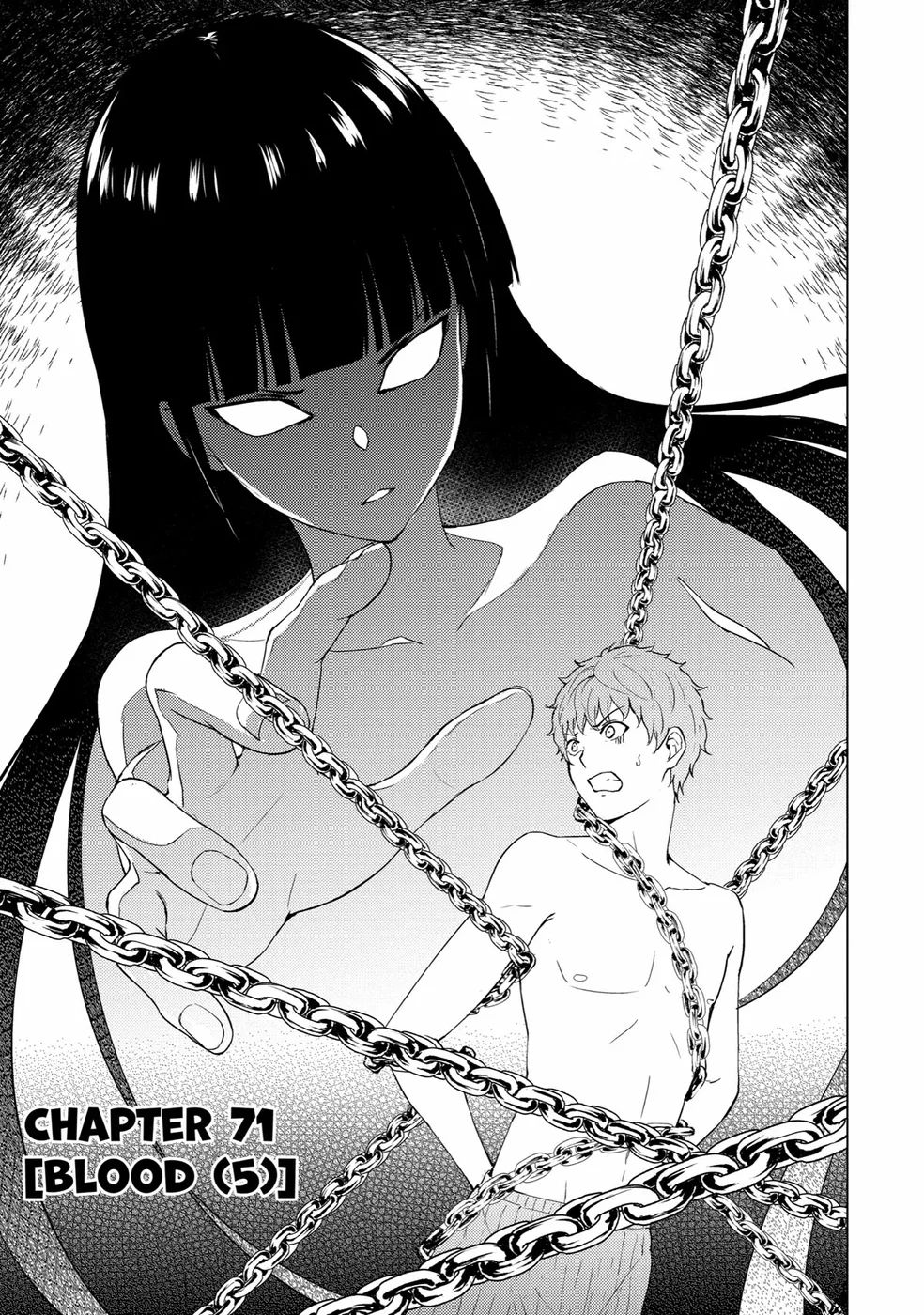 Page 1 of Chapter 71: Ore no Genjitsu wa Renai Game?? ka to Omottara Inochigake no Game datta