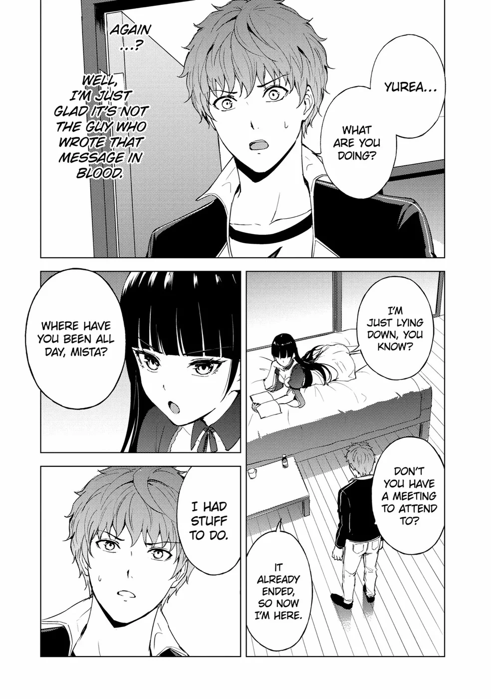 Page 8 of Chapter 71: Ore no Genjitsu wa Renai Game?? ka to Omottara Inochigake no Game datta