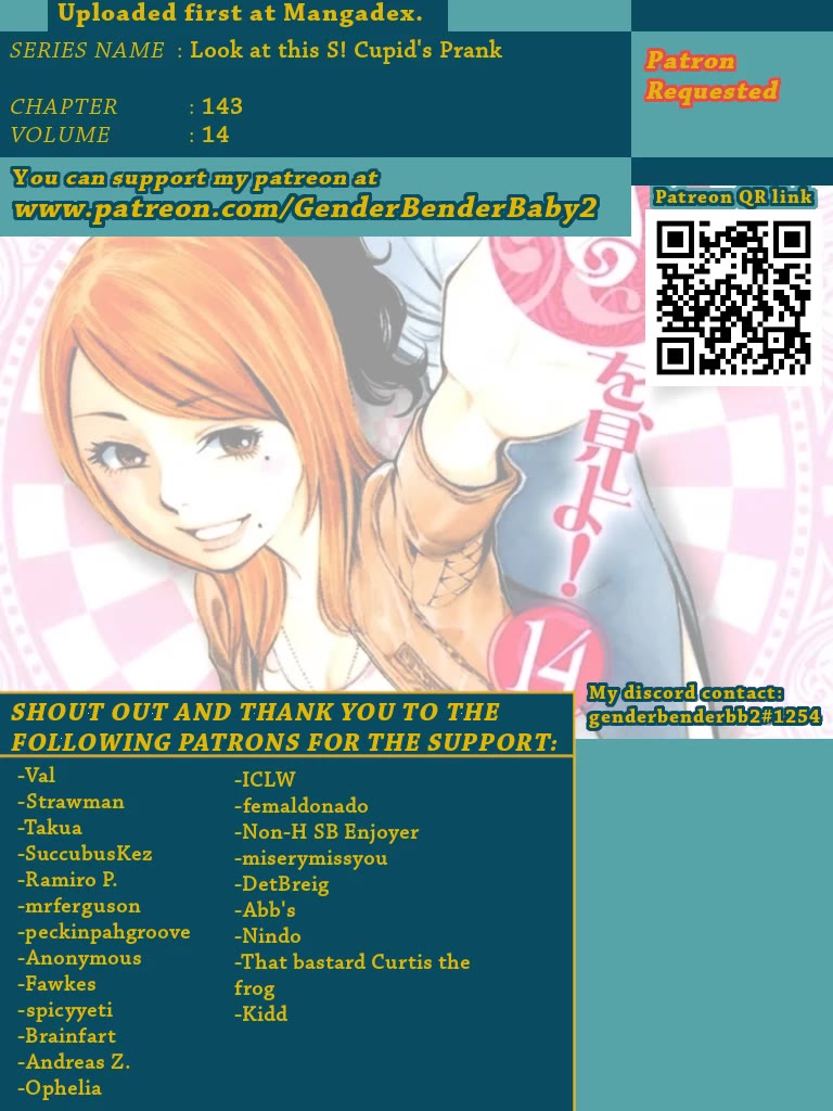 Page 1 of Chapter 143: Kono S o, Mi yo! – Cupid no Itazura