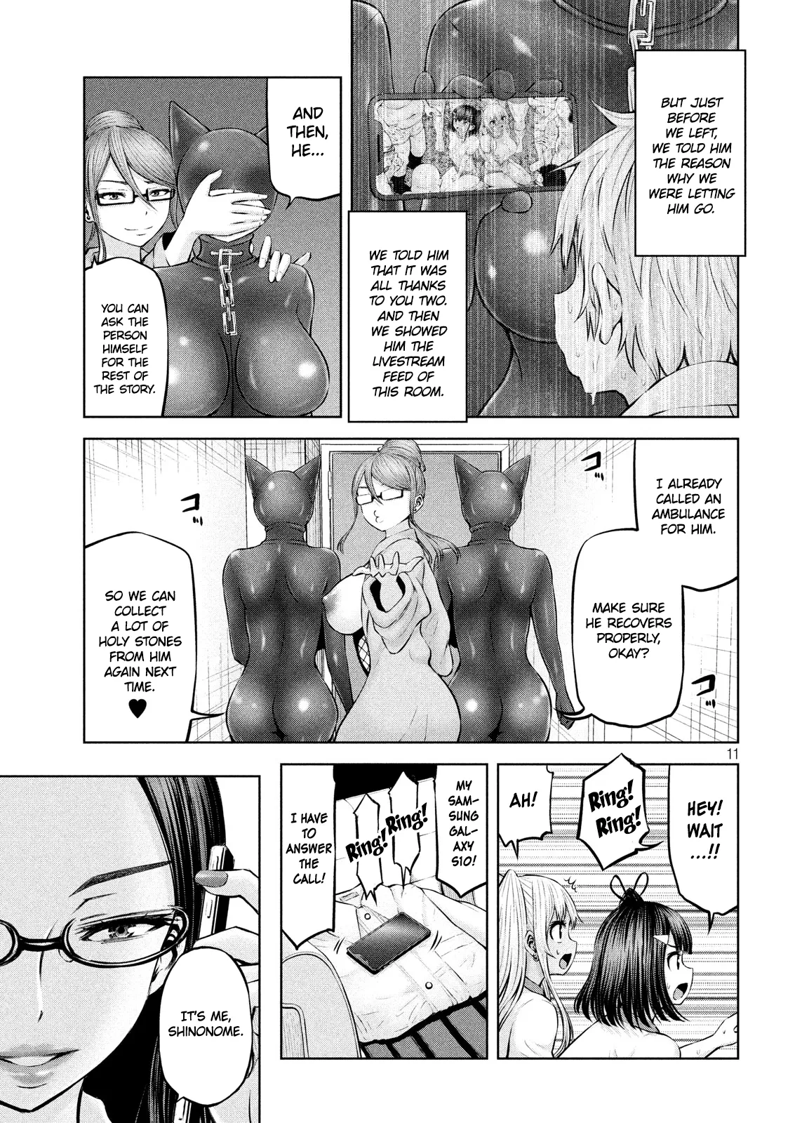 Page 10 of Chapter 11: Adamasu no Majotachi
