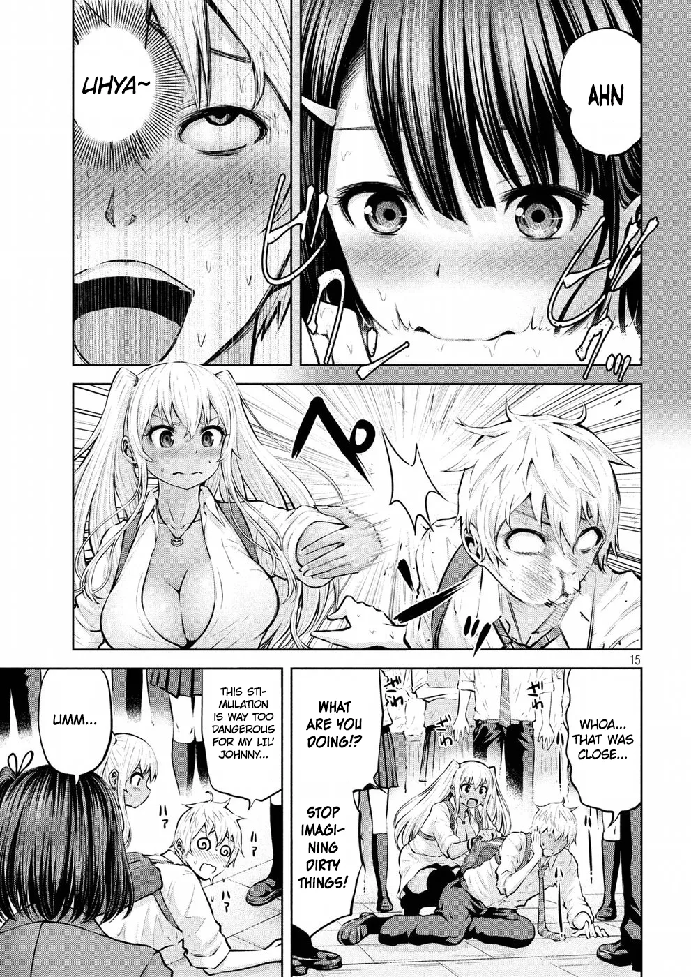 Page 15 of Chapter 2: Adamasu no Majotachi