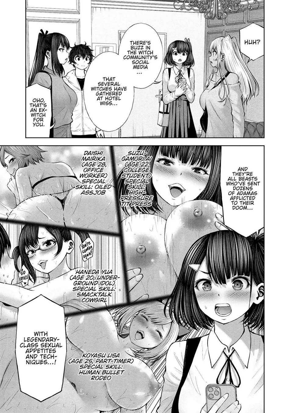 Page 5 of Chapter 52: Adamasu no Majotachi