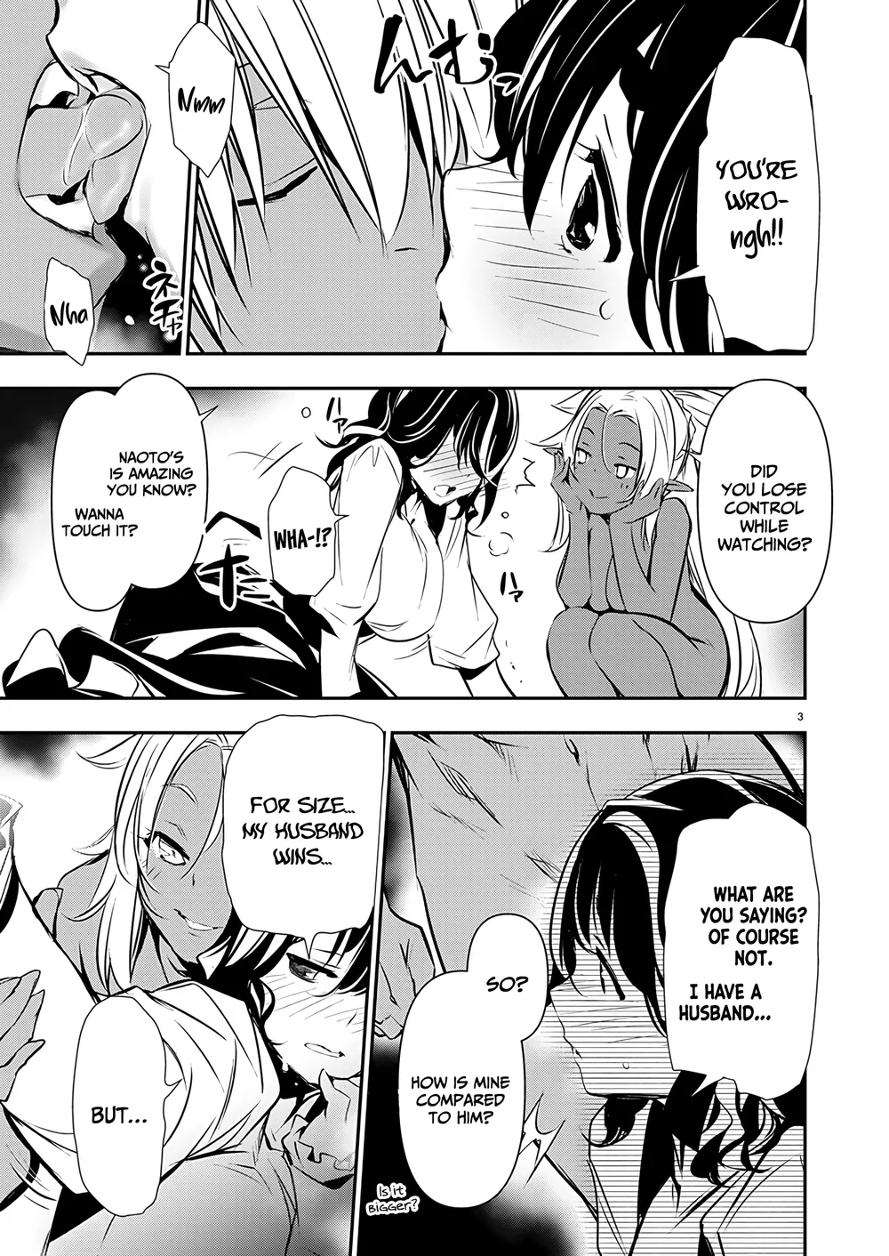 Page 3 of Chapter 58: Isekai NTR: Shinyuu no Onna wo Saikyou Skill de Otosu Houhou