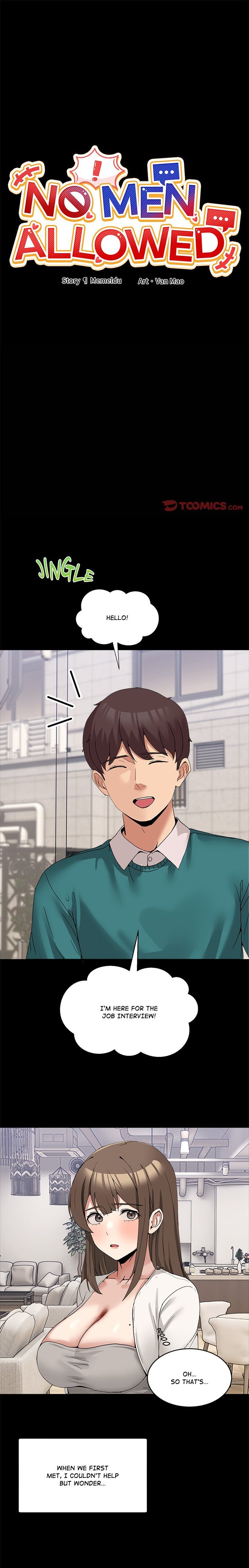 Page 1 of Chapter 15: No Men Allowed