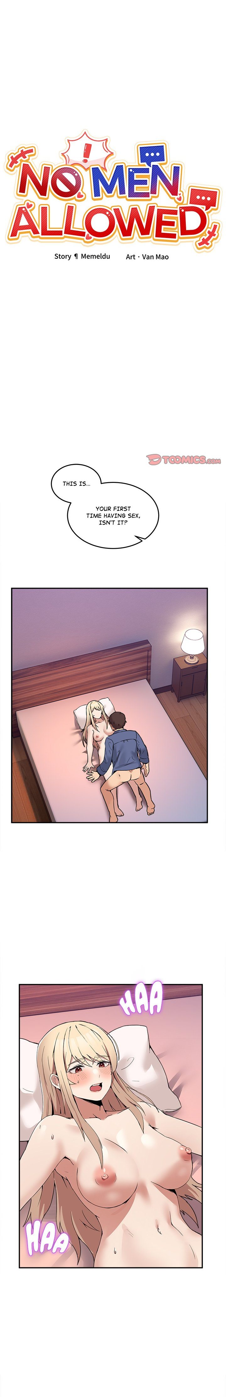 Page 1 of Chapter 6: No Men Allowed