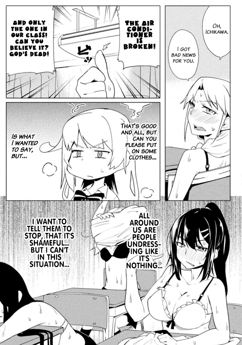 Page 3 of Chapter 14: Hot~Hot~Hot~ Burning In The Hallway~♪: The World of Moral Reversal