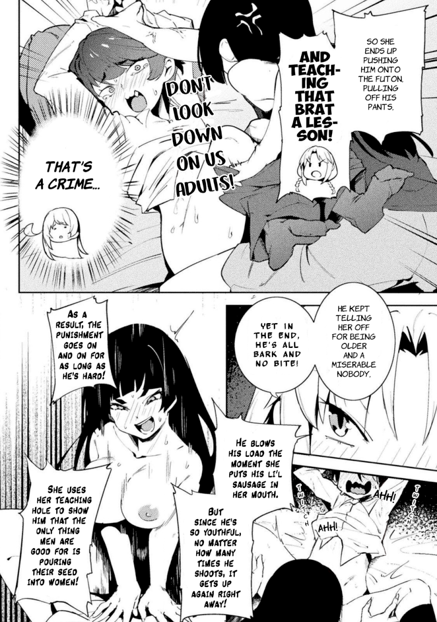 Page 4 of Vol.3 Chapter 23: You Know, My Mom Always Forgets The Names Of Erotic Situations She Likes: The World of Moral Reversal