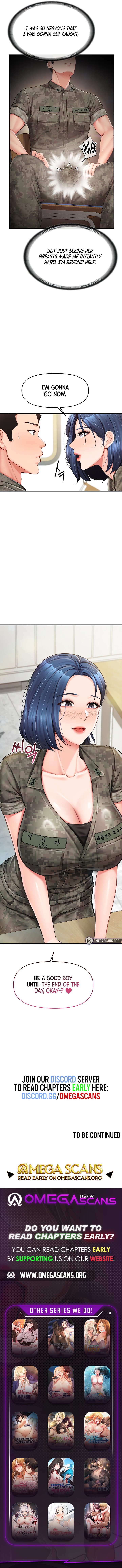 Page 9 of Chapter 10: I’m the Only Man on the Military Base