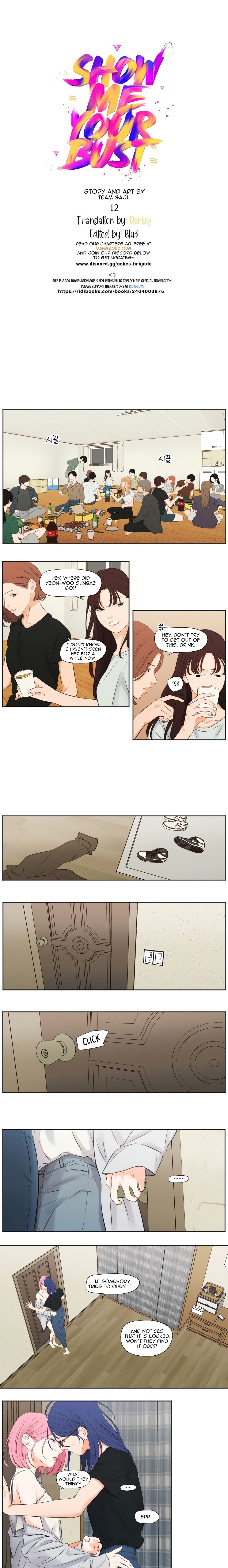Page 1 of Chapter 12: Show Me Your Bust