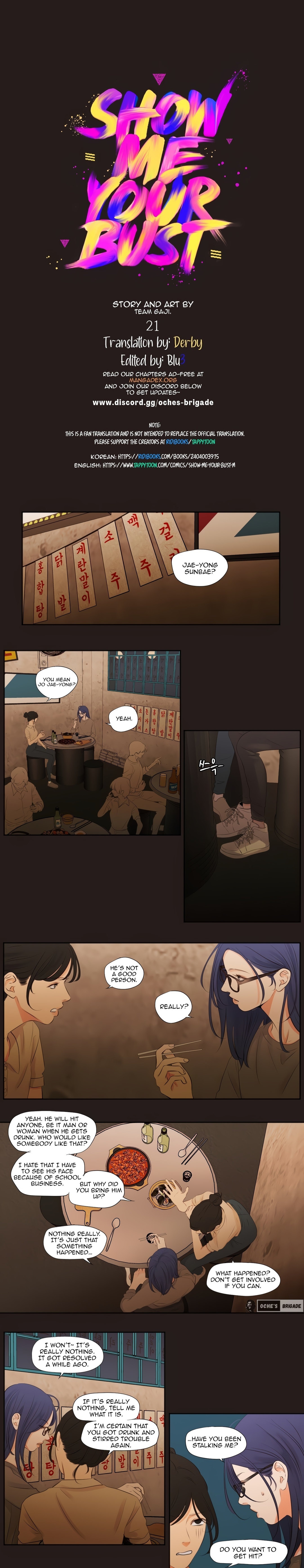 Page 1 of Chapter 21: Show Me Your Bust
