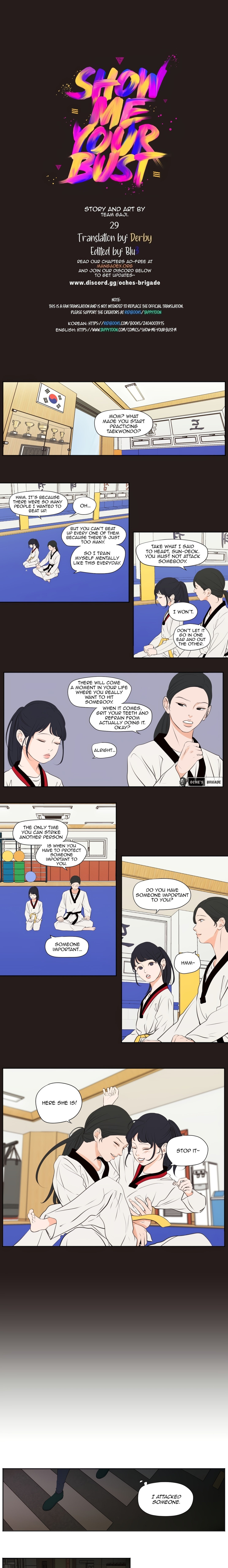 Page 1 of Chapter 29: Show Me Your Bust