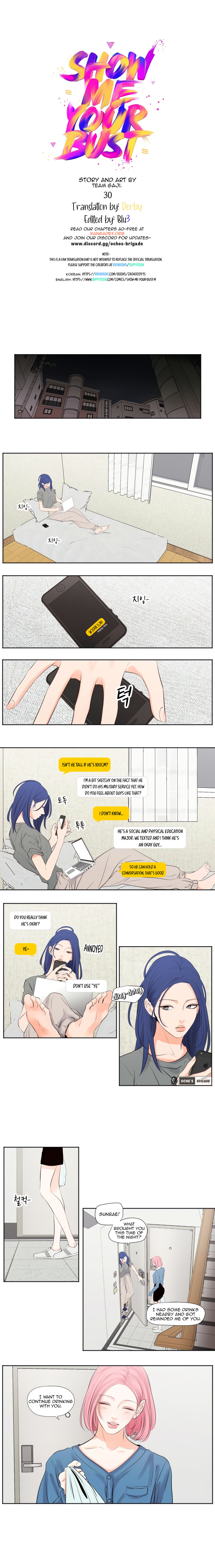 Page 1 of Chapter 30: Show Me Your Bust