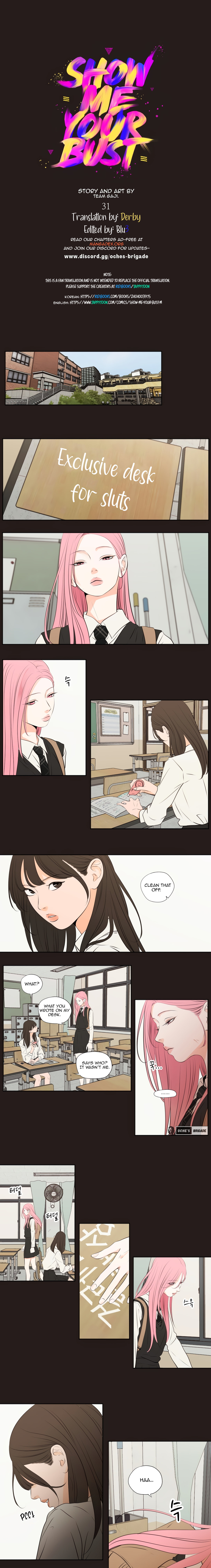 Page 1 of Chapter 31: Show Me Your Bust