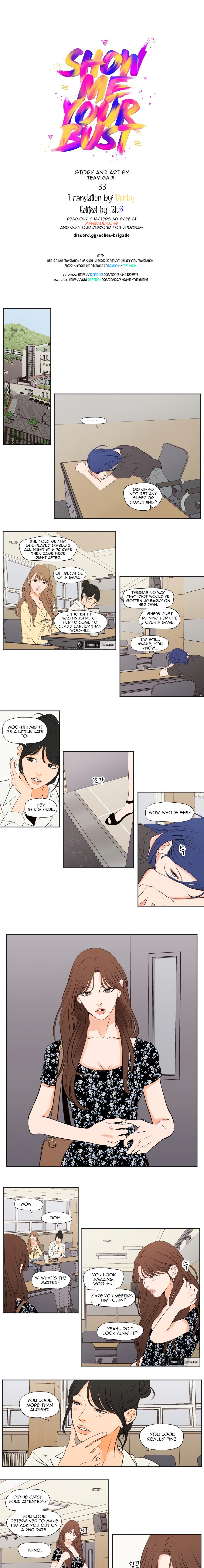 Page 1 of Chapter 33: Show Me Your Bust