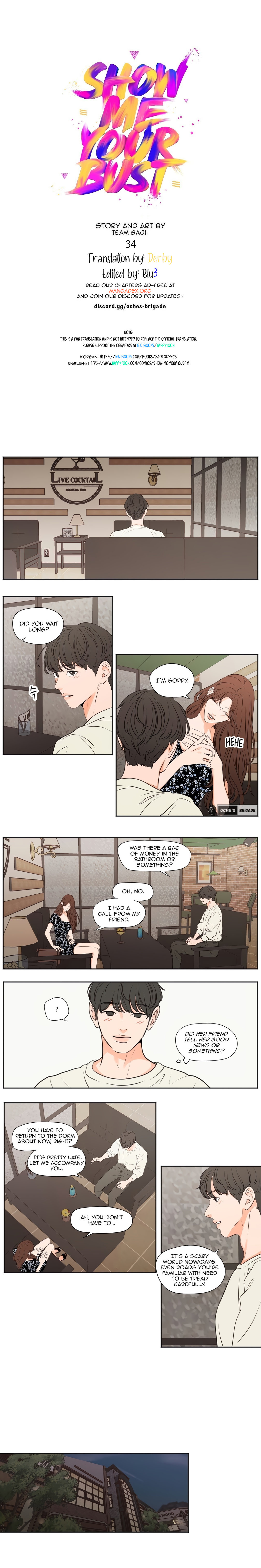 Page 1 of Chapter 34: Show Me Your Bust