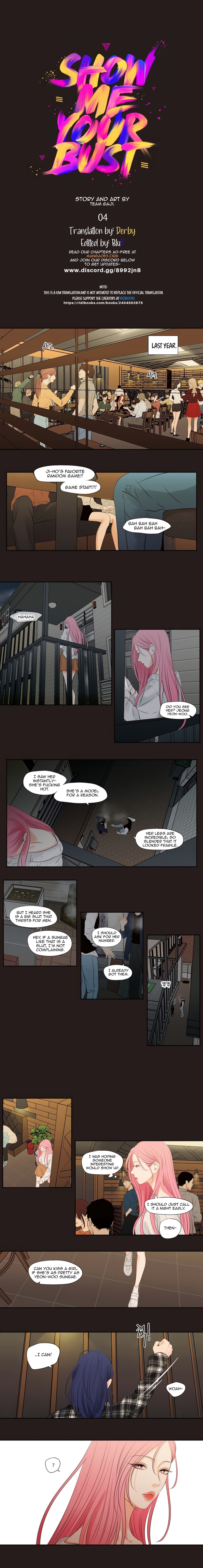 Page 1 of Chapter 4: Show Me Your Bust