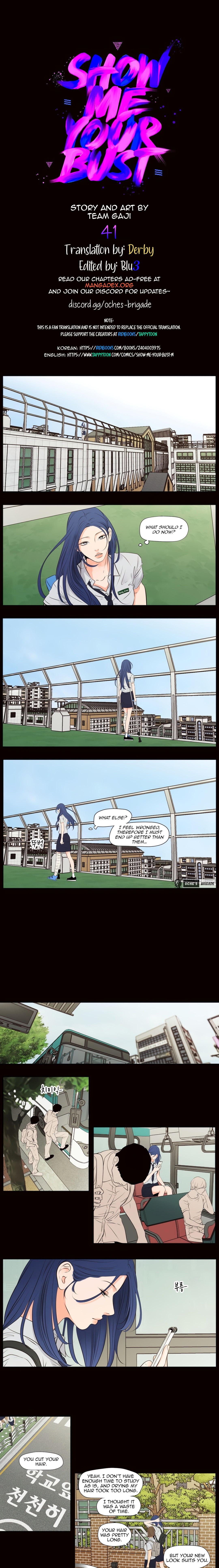 Page 1 of Chapter 41: Show Me Your Bust