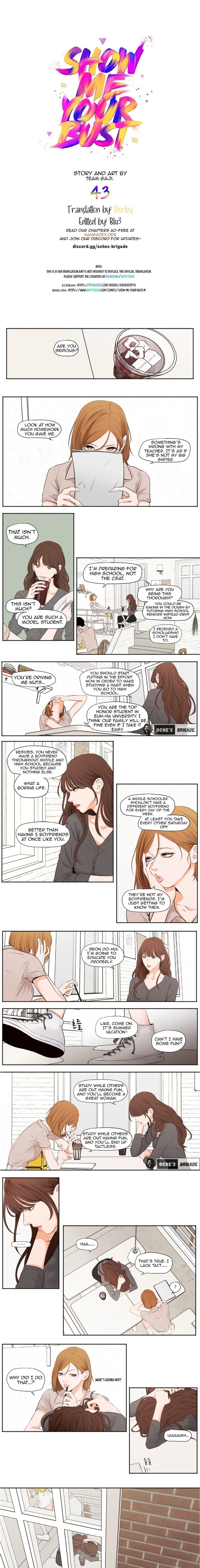 Page 1 of Chapter 43: Show Me Your Bust