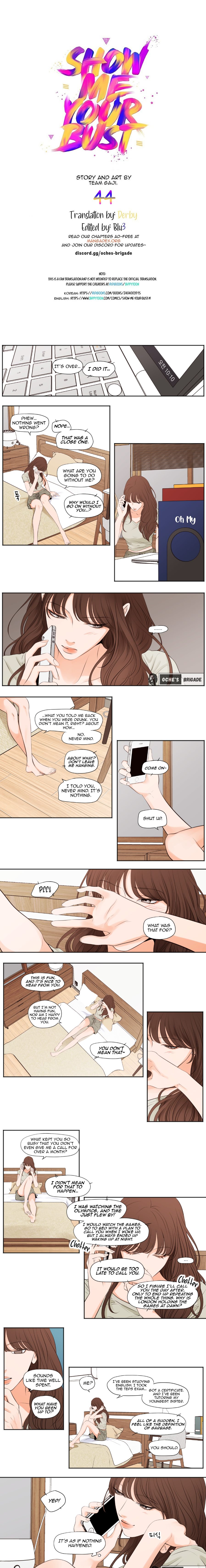 Page 1 of Chapter 44: Show Me Your Bust