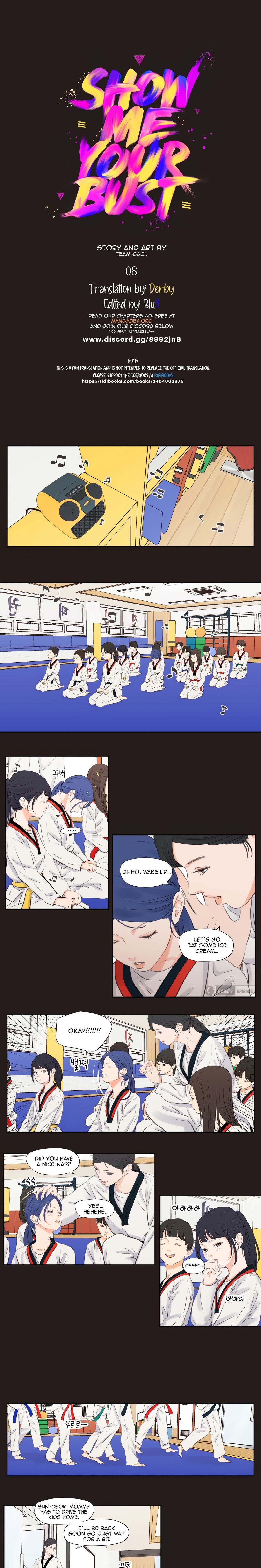 Page 1 of Chapter 8: Show Me Your Bust