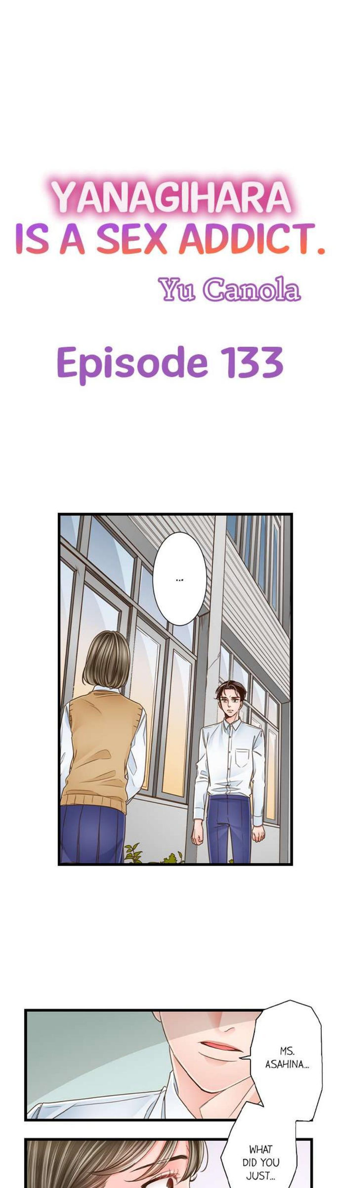 Page 1 of Chapter 133: Yanagihara Is a Sex Addict.