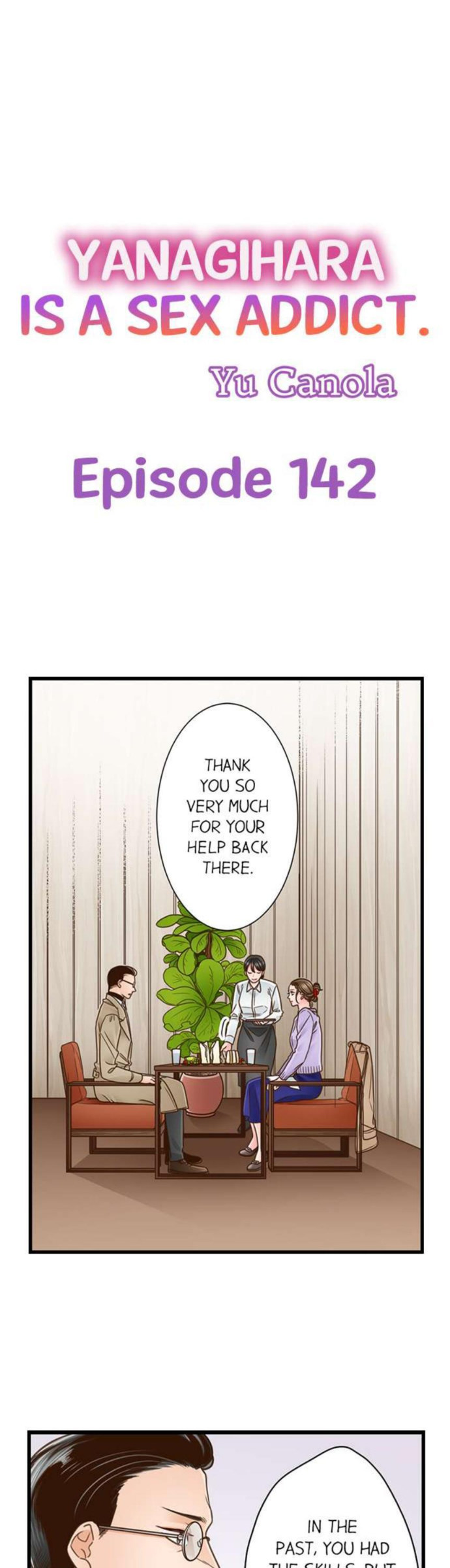 Page 1 of Chapter 142: Yanagihara Is a Sex Addict.