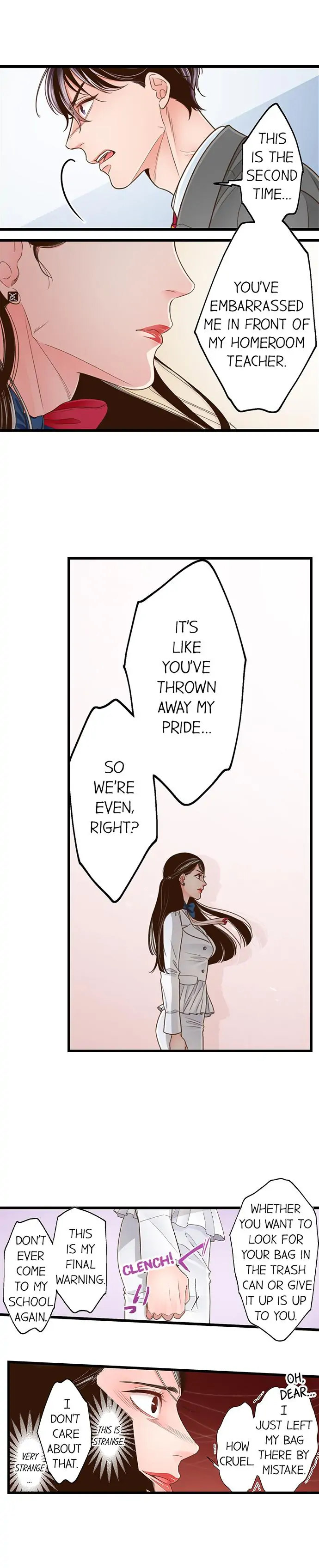 Page 8 of Chapter 167: Yanagihara Is a Sex Addict.