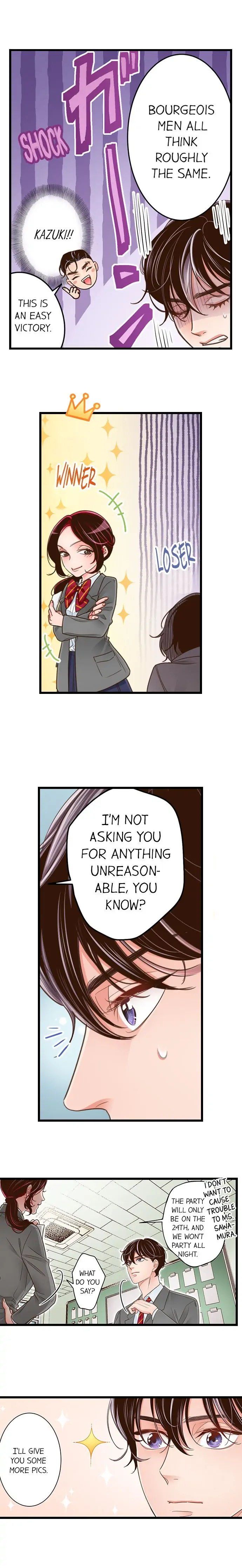Page 4 of Chapter 187: Yanagihara Is a Sex Addict.