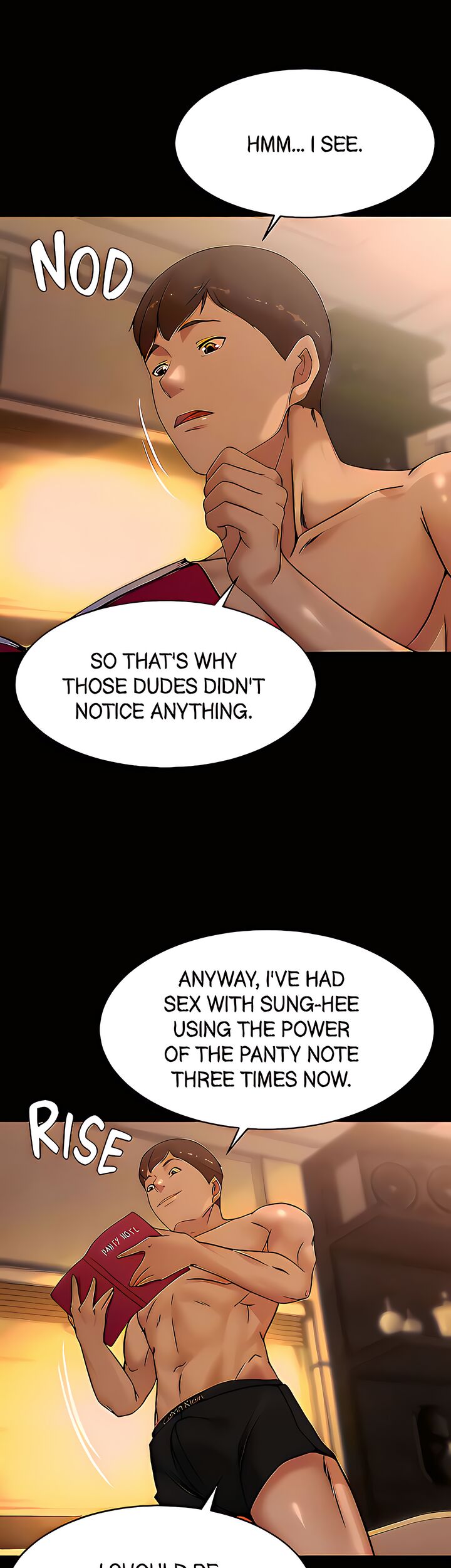 Page 13 of Chapter 105: Panty Note