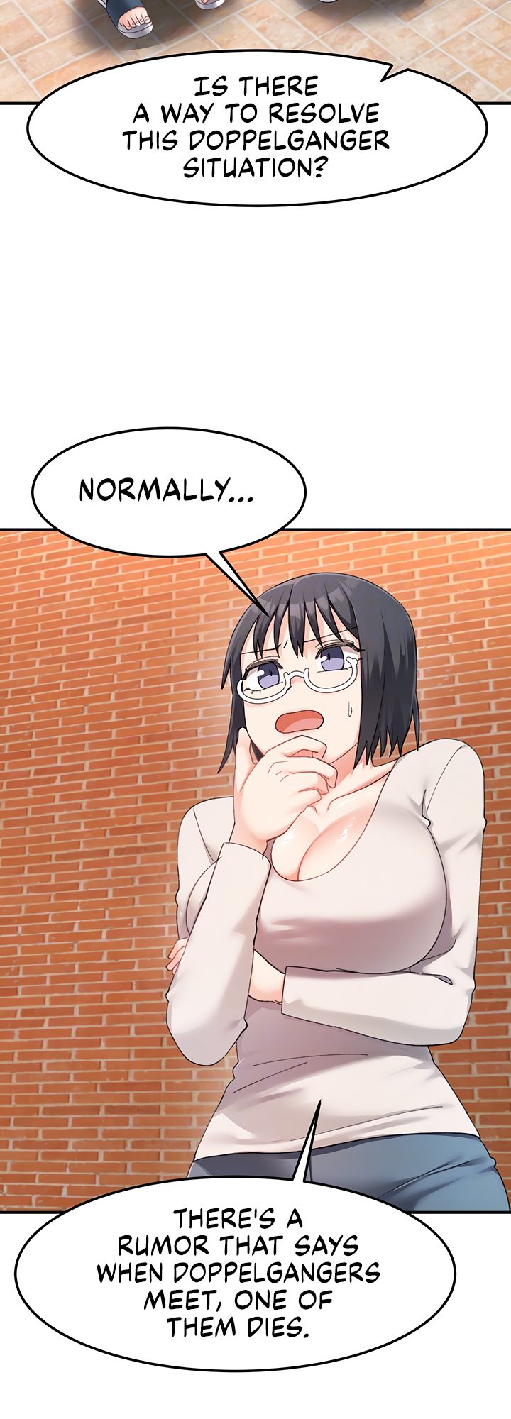 Page 11 of Chapter 23: Doppelganger Female Friends